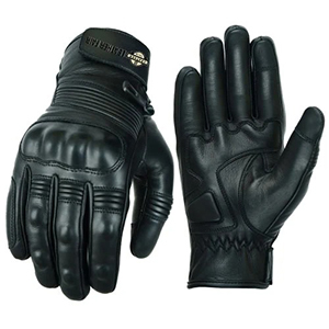 Apparel multi-purpose motorcycle gloves with knuckle protection.